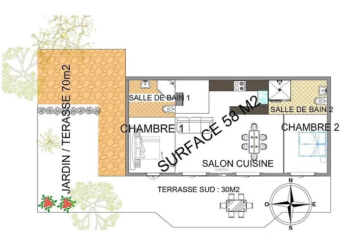 Apartamento Calme A 400 M De La